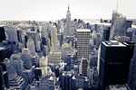 New-York City - Empire State Building et sud de Manhattan
