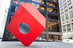 New-York City - Nogushi's Cube on Liberty Plaza
