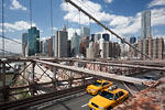 New-York City - Manhattan vu du Brooklyn Bridge