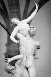 Firenze - Statue de l'enlèvement d'une Sabine par Giambologna