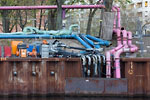 Berlin - Pipes on the Spree River